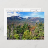 Der Berg Katahdin aus dem Südturner Berg Postkarte (Vorne/Hinten)