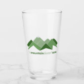 Der Berg kümmert sich nicht Glas (Vorderseite)