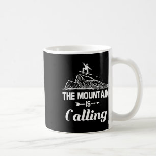 Der Berg nennt Snowboarder Snowboard Geschenk Kaffeetasse