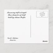 Der Berg Postkarte (Rückseite)