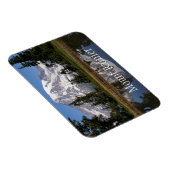 Der Berg Rainier spiegelt sich im Bergsee wider Magnet (Rechte Seite)