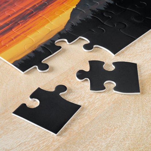 Der Berg Rainier und sein Schatten Puzzle (Seite)