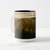 Der Berg ruft Tasse | Waldlandschaft C (Vorderseite Links)