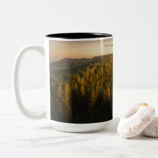 Der Berg ruft Tasse | Waldlandschaft C