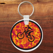 DER BERGBIKER SCHLÜSSELANHÄNGER (Vorderseite)