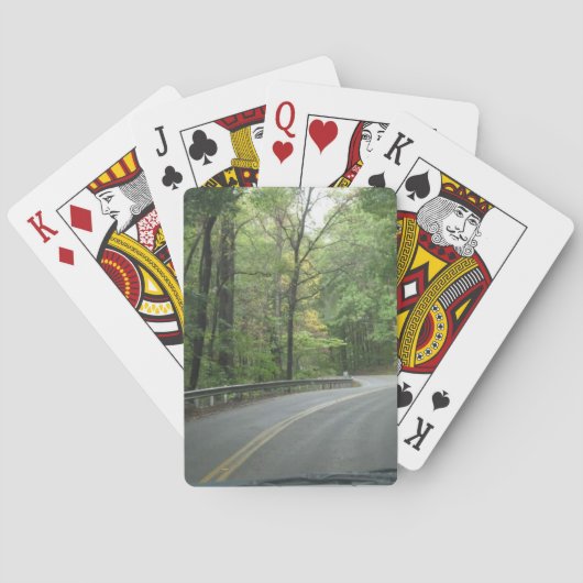 Der Bergwald Spielkarten (Rückseite)
