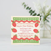 Der Berry-Korb Einladung (Stehend Vorderseite)