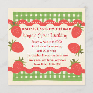 Der Berry-Korb Einladung