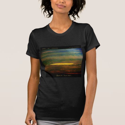der berüchtigte Bereich 51 T-Shirt (Vorderseite)
