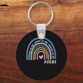 Der Berufstherapeut stärkt den Körper Schlüsselanhänger (Vorderseite)