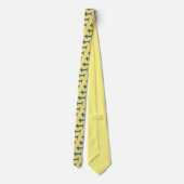 Der berühmte Blaue Hund, Dackel Neck Tie Krawatte (Rückseite)