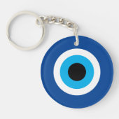 Der berühmte Blue Mati Evil Eye Symbol Talisman Sc Schlüsselanhänger (Vorderseite)