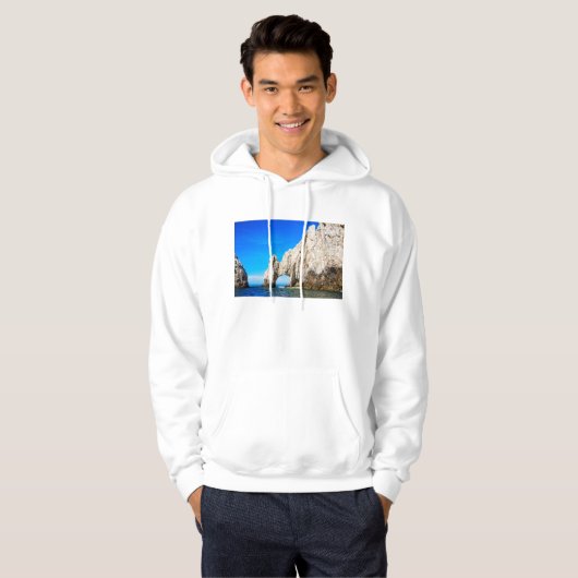 Der berühmte Bogen in Cabo San Lucas Hoodie (Vorne ganz)