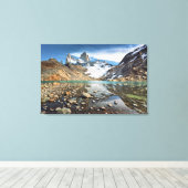Der berühmte Fitz Roy Leinwanddruck (Insitu (Holzboden))