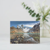Der berühmte Fitz Roy Postkarte (Stehend Vorderseite)