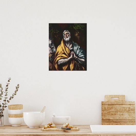 Der berühmte Heilige Peter von El Greco Poster (Küche)