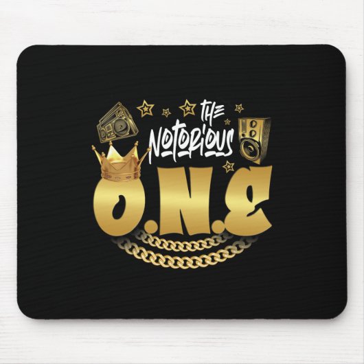 Der berühmte Hip Hop Hop 1. Bir Mousepad (Vorne)
