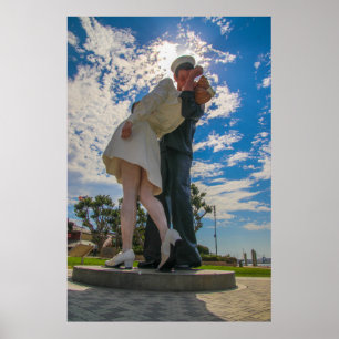 Der berühmte Kuss Poster