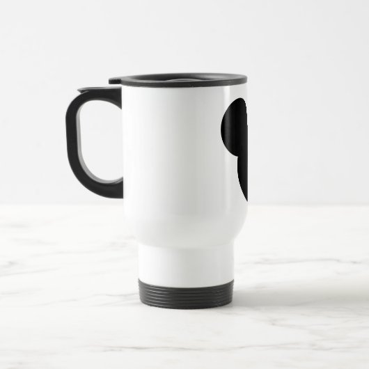 Der berühmte Mouse Cup Reisebecher (Links)