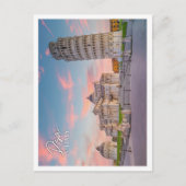 Der berühmte Schießturm in Pisa Italien Postkarte (Vorderseite)