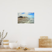 Der berühmte Strand von Daytona, Florida Poster (Küche)