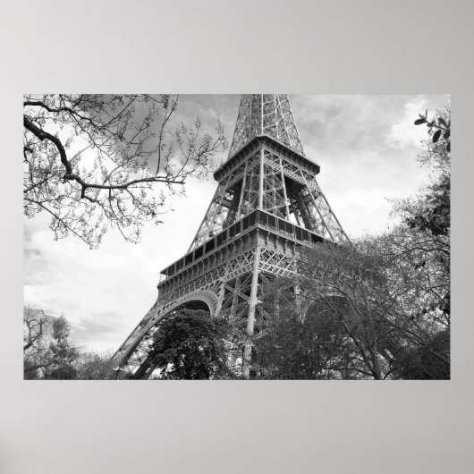 Der berühmte Turm auf der Leinwand Poster (Vorne)