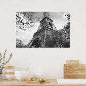 Der berühmte Turm auf der Leinwand Poster (Küche)