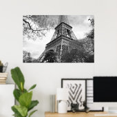 Der berühmte Turm auf der Leinwand Poster (Heimbüro)