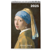 Der berühmte Vermeer's Malkalender Kalender (Titelbild)