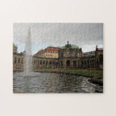 Der berühmte Zwinger-Palast in Dresden, Sachsen, D Puzzle (Horizontal)