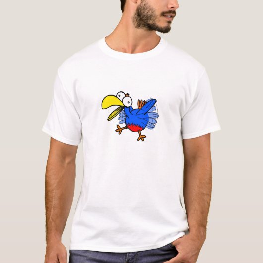 Der bescheidene Dodo. T-Shirt (Vorderseite)