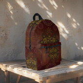 Der Beschützer der Rechtschaffenheit des Geo tantr Bedruckter Rucksack