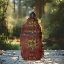 Der Beschützer der Rechtschaffenheit des Geo tantr Crossbody Bag