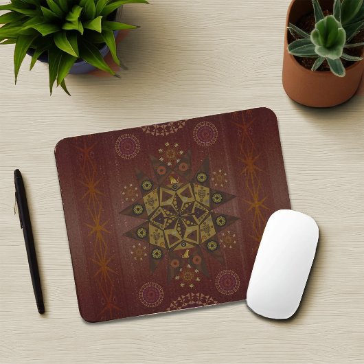 Der Beschützer der Rechtschaffenheit des Geo tantr Mousepad