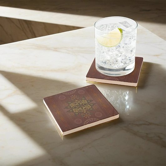 Der Beschützer der Rechtschaffenheit des Geo tantr Steinuntersetzer