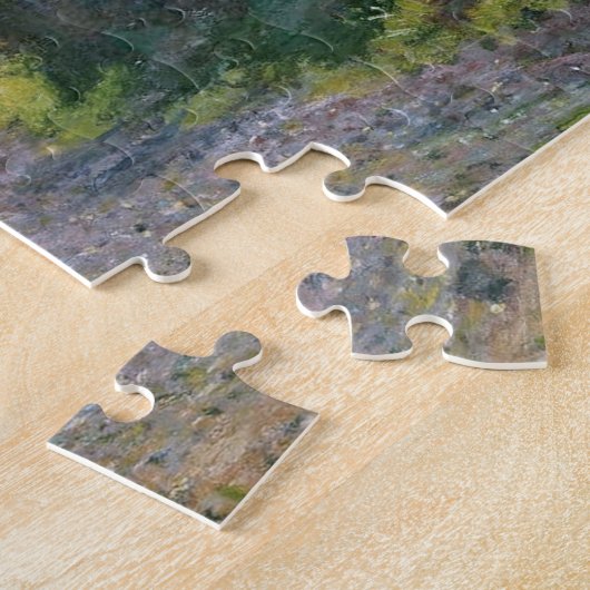 Der beschützte Weg Monet Fine Art Puzzle (Seite)