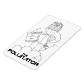 Der Bestäuber - Flexi-Magnet Magnet (Linke Seite)