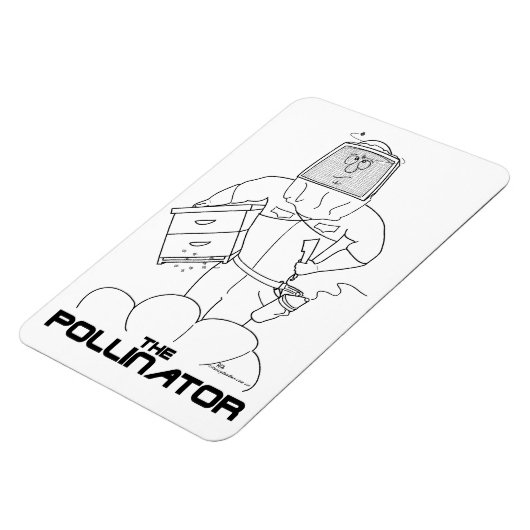 Der Bestäuber - Flexi-Magnet Magnet (Linke Seite)
