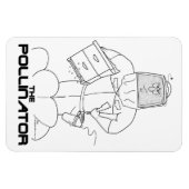 Der Bestäuber - Flexi-Magnet Magnet (Horizontal)