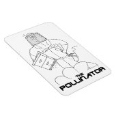 Der Bestäuber - Flexi-Magnet Magnet (Rechte Seite)