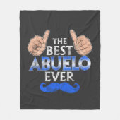 Der beste Abuelo aller Zeiten Fleecedecke (Vorderseite)