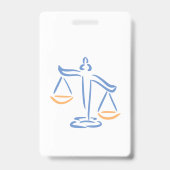 Der beste Anwalt der Welt. Geschenkidee aus Kolleg Ausweis (Rückseite)