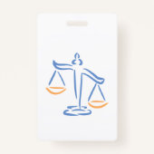 Der beste Anwalt der Welt. Geschenkidee aus Kolleg Ausweis (Rückseite)