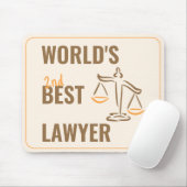 Der beste Anwalt der Welt. Geschenkidee aus Kolleg Mousepad (Mit Mouse)