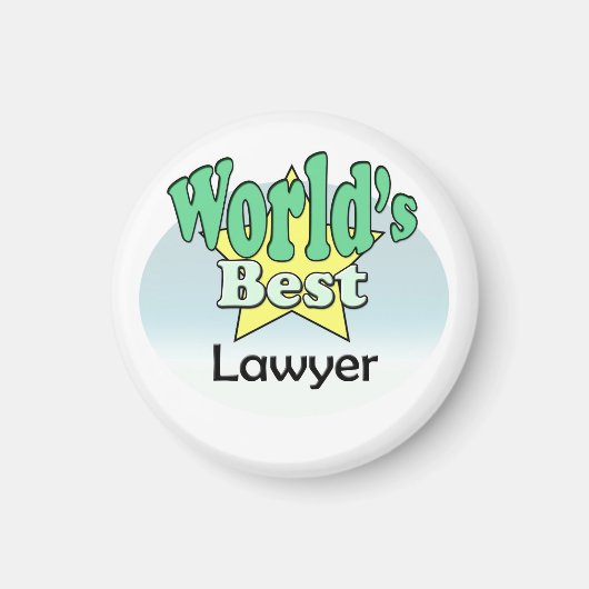 Der beste Anwalt der Welt Magnet (Vorne)