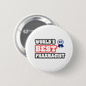 Der beste Apotheker der Welt Button (Vorne & Hinten)