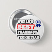 Der beste Apotheker der Welt Button (Vorne & Hinten)