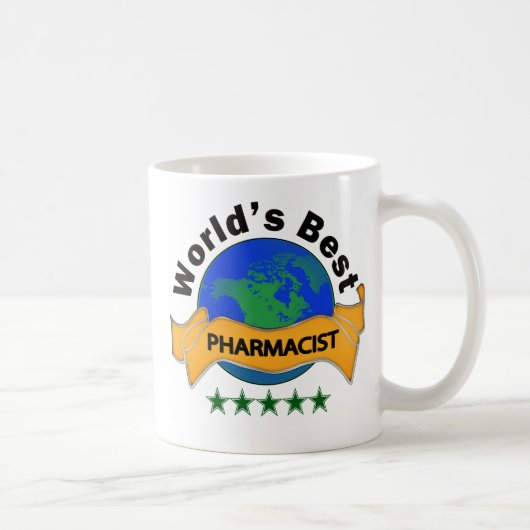 Der beste Apotheker der Welt Kaffeetasse (Rechts)