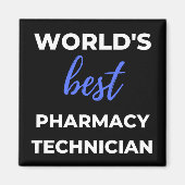 Der beste Apotheker der Welt Magnet (Vorne)