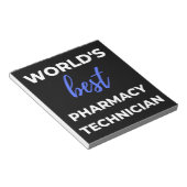 Der beste Apotheker der Welt Notizblock (angewinkelt)